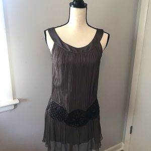 Tunic pleated dress